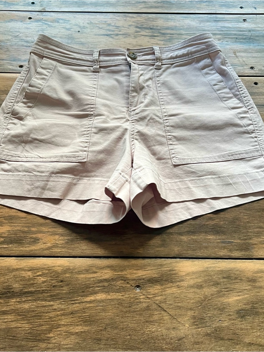 a new day Khaki High-Rise Utility Shorts